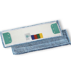 товар Моп Microblue с держателями, для гладких полов, микроволокно, голубой, 40*13 см